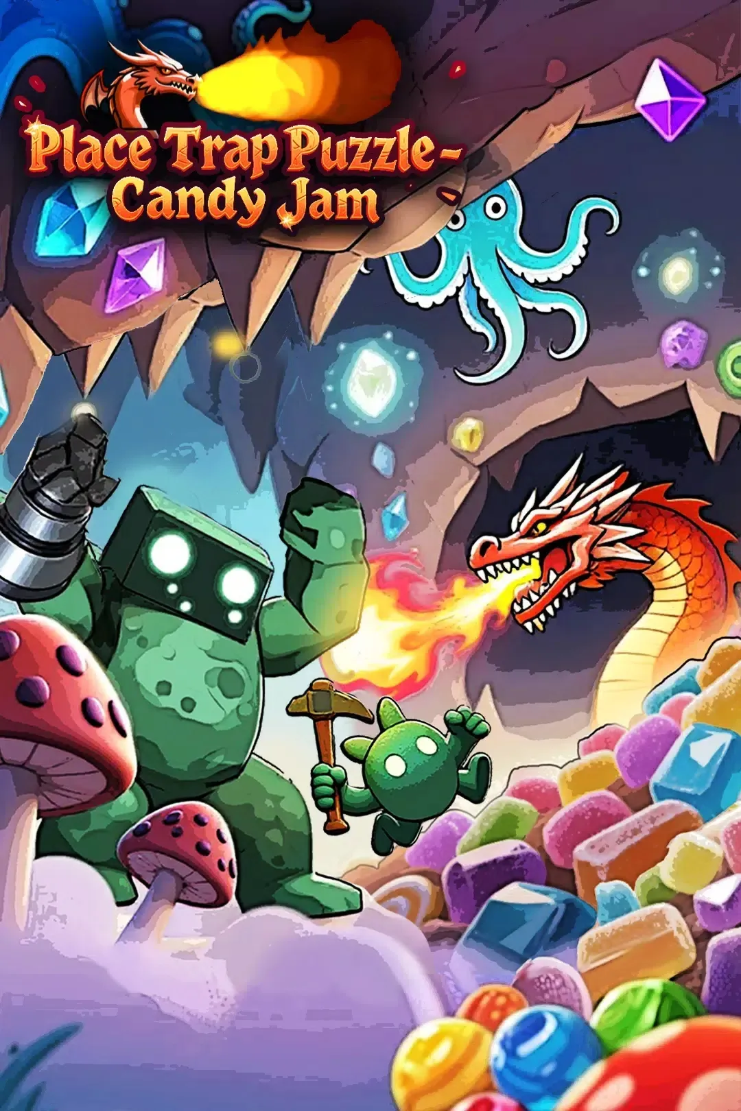 糖果果酱陷阱拼图(糖果塔防游戏) 糖果果酱陷阱拼图(糖果塔防游戏)