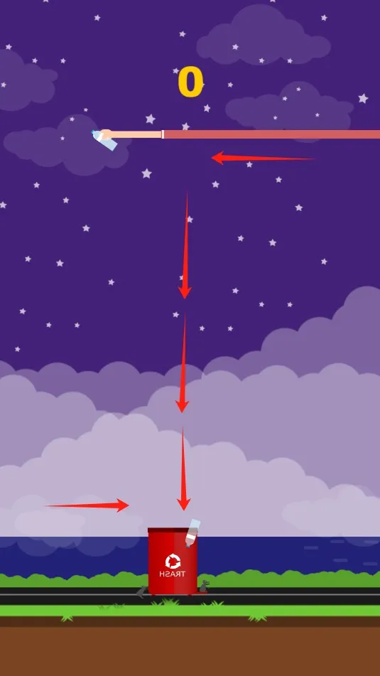 不要乱扔瓶子(瓶子投掷游戏) 不要乱扔瓶子(瓶子投掷游戏)