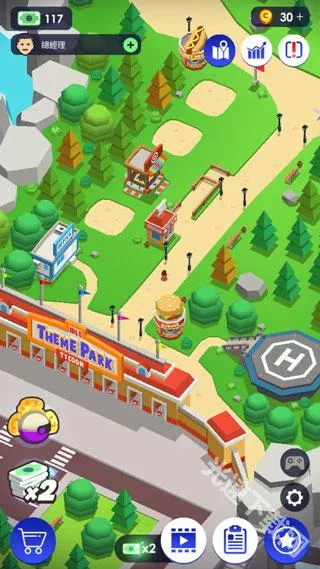 闲置主题公园大亨(主题公园经营游)