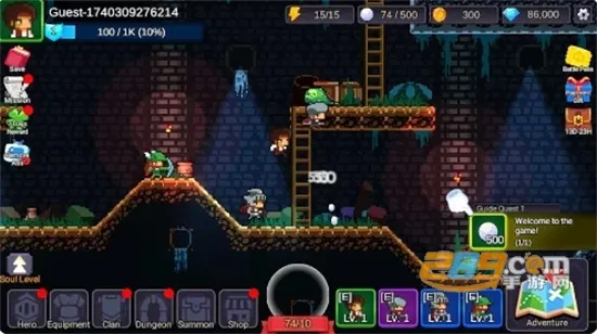 像素氏族地下城小队(地牢闯关游戏)