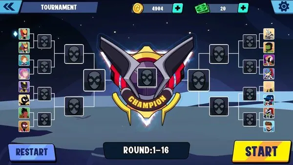 火柴人全明星乱斗(火柴人格斗游戏) 火柴人全明星乱斗(火柴人格斗游戏)