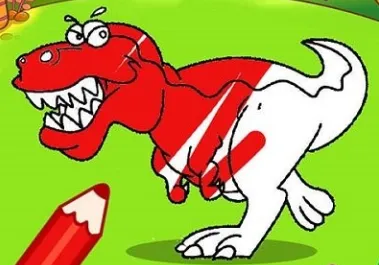 宝宝恐龙涂色本(恐龙涂色游戏) 宝宝恐龙涂色本(恐龙涂色游戏)