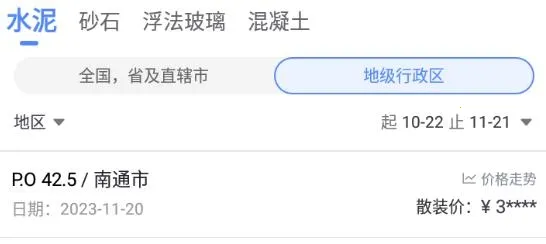 水泥指数 水泥指数