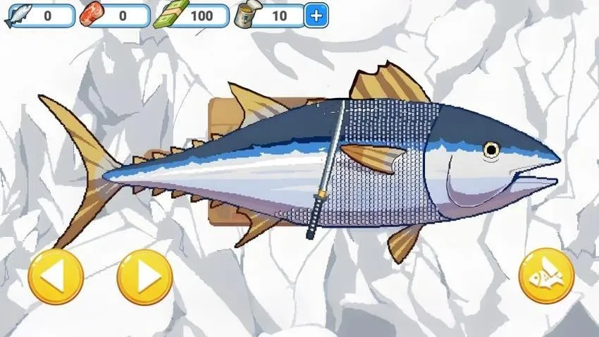 刮鱼鳞高手游戏