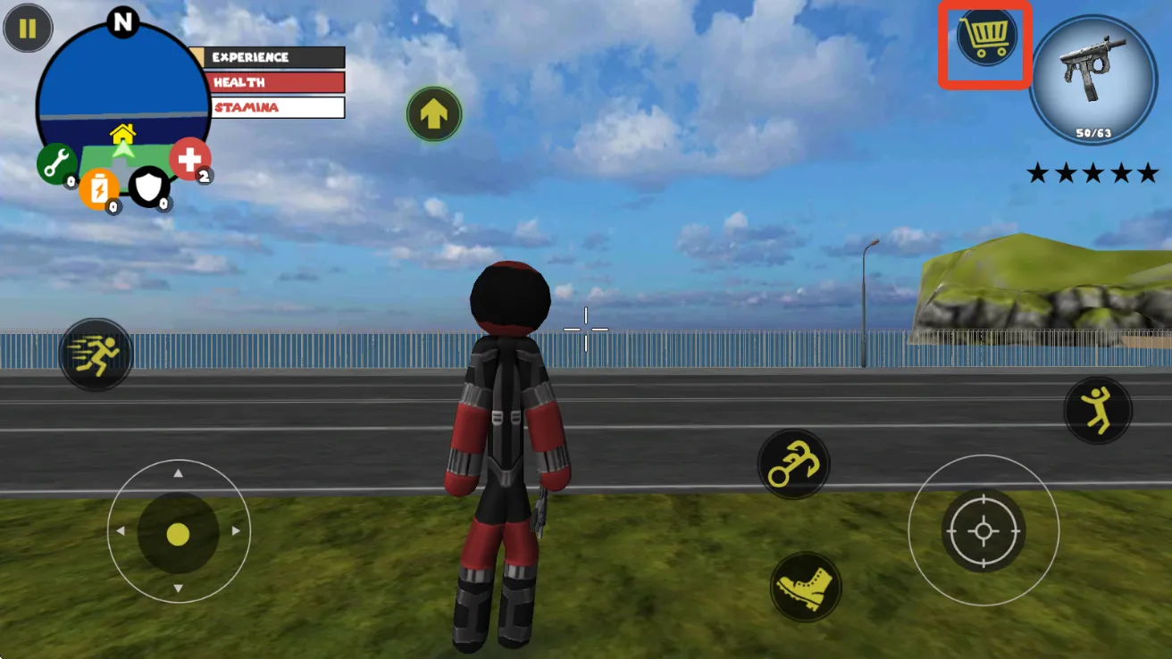 火柴人绳索英雄1