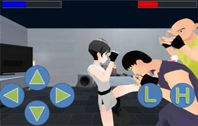 劈木板的少女(格斗劈木板游戏)