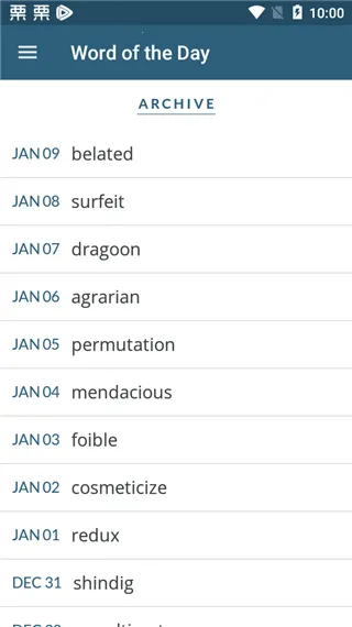 韦氏字典最新手机版 韦氏字典最新手机版