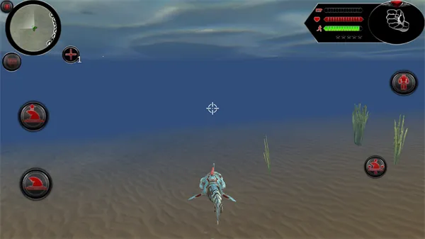 变形鲨鱼机器人无限金币钻石版