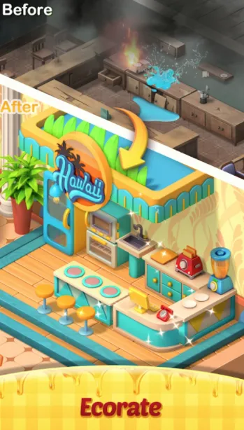 合并烹饪(美食餐厅游戏) 合并烹饪(美食餐厅游戏)